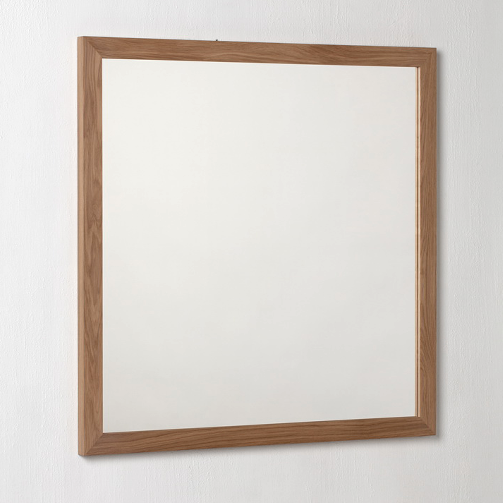 Kame peegel Bleached Oak 80x80