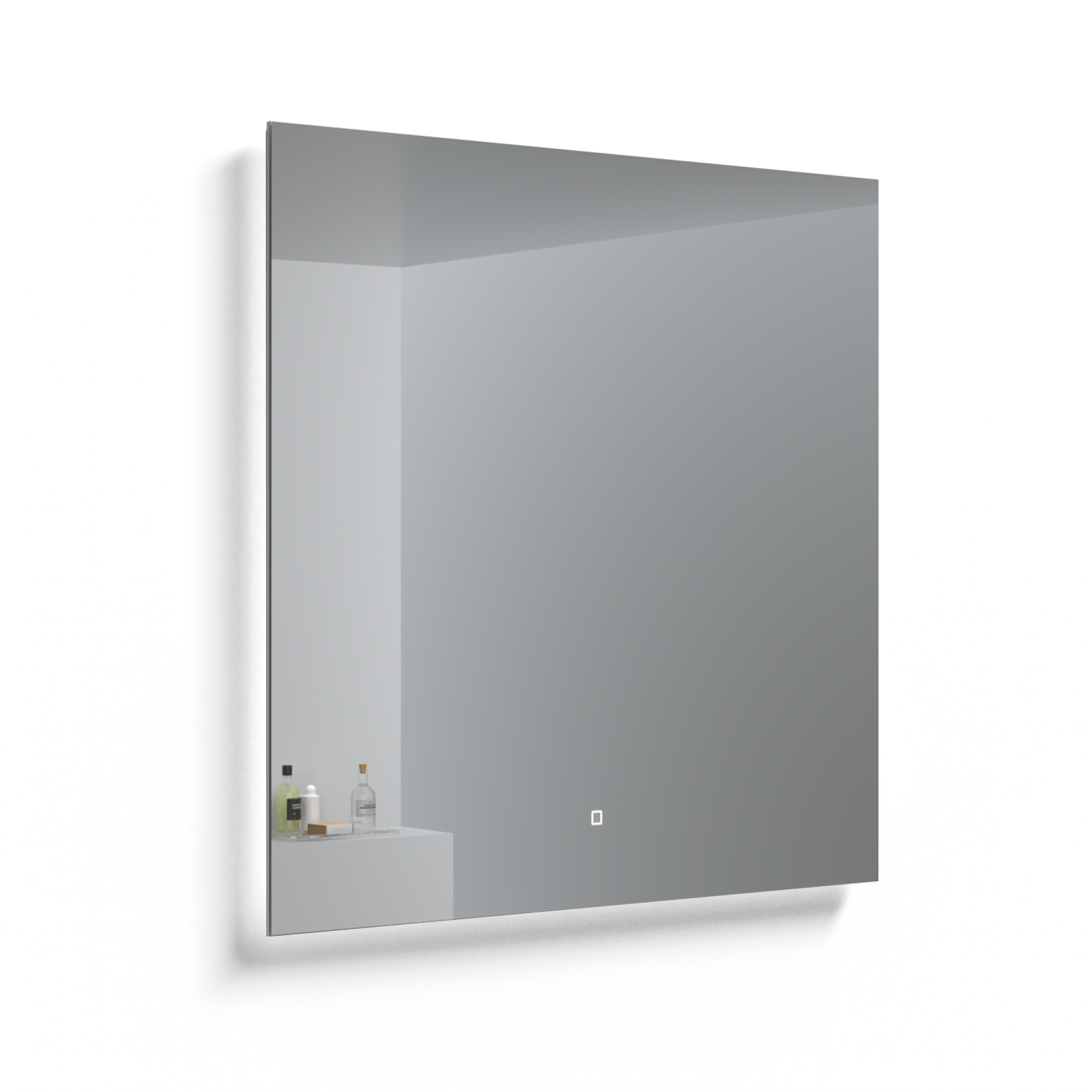 Kame valgustiga peegel Grace 80x80
