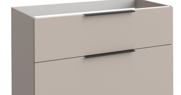 Kame Big töötasapinna alune kapp 120cm Taupe