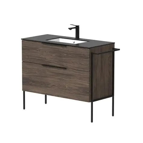 Kame Big töötasapinna alune kapp 60cm Brown oak