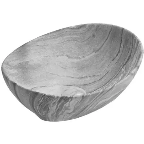 Mexen keraamiline valamu Elza 40x33 grey stone
