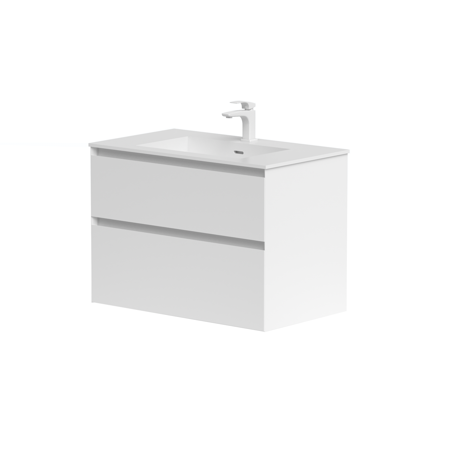 Kame valamukapp Loft 80 valge matt 1 BU 8 3DR D02 LFT