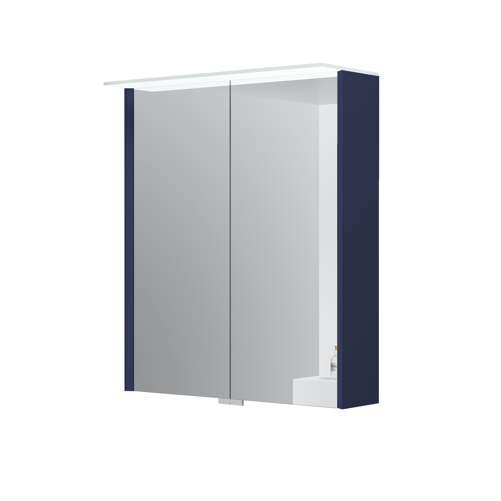 Kame peegelkapp Loft Dark Blue 60cm