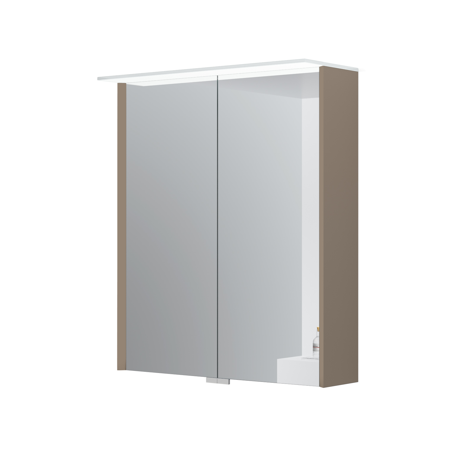 Kame peegelkapp Loft Cocoa Brown 60cm