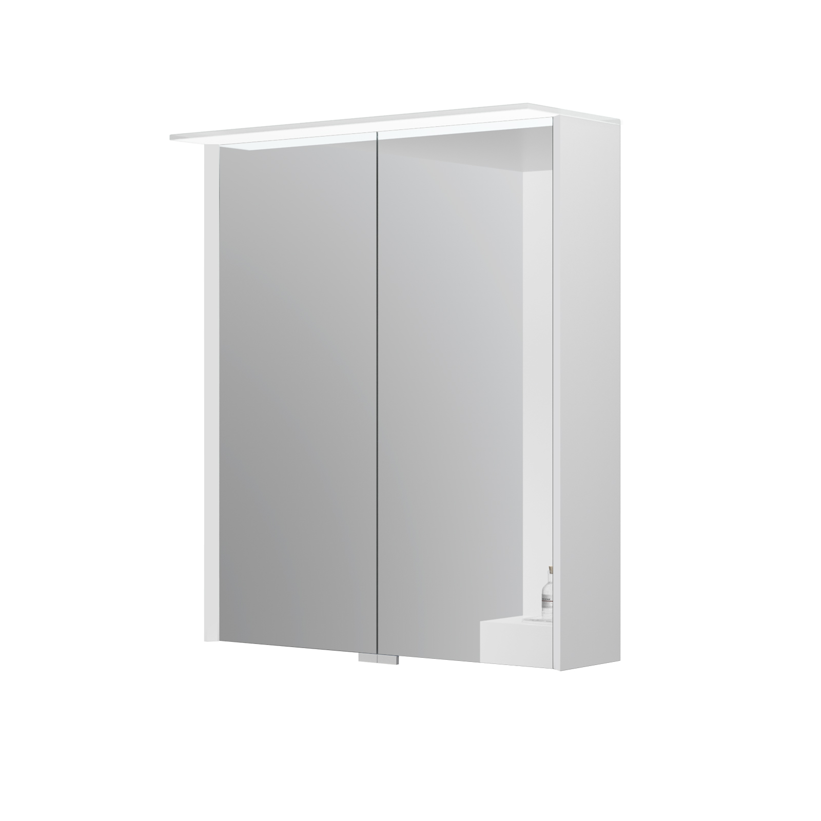 Kame peegelkapp Loft matt valge 60cm