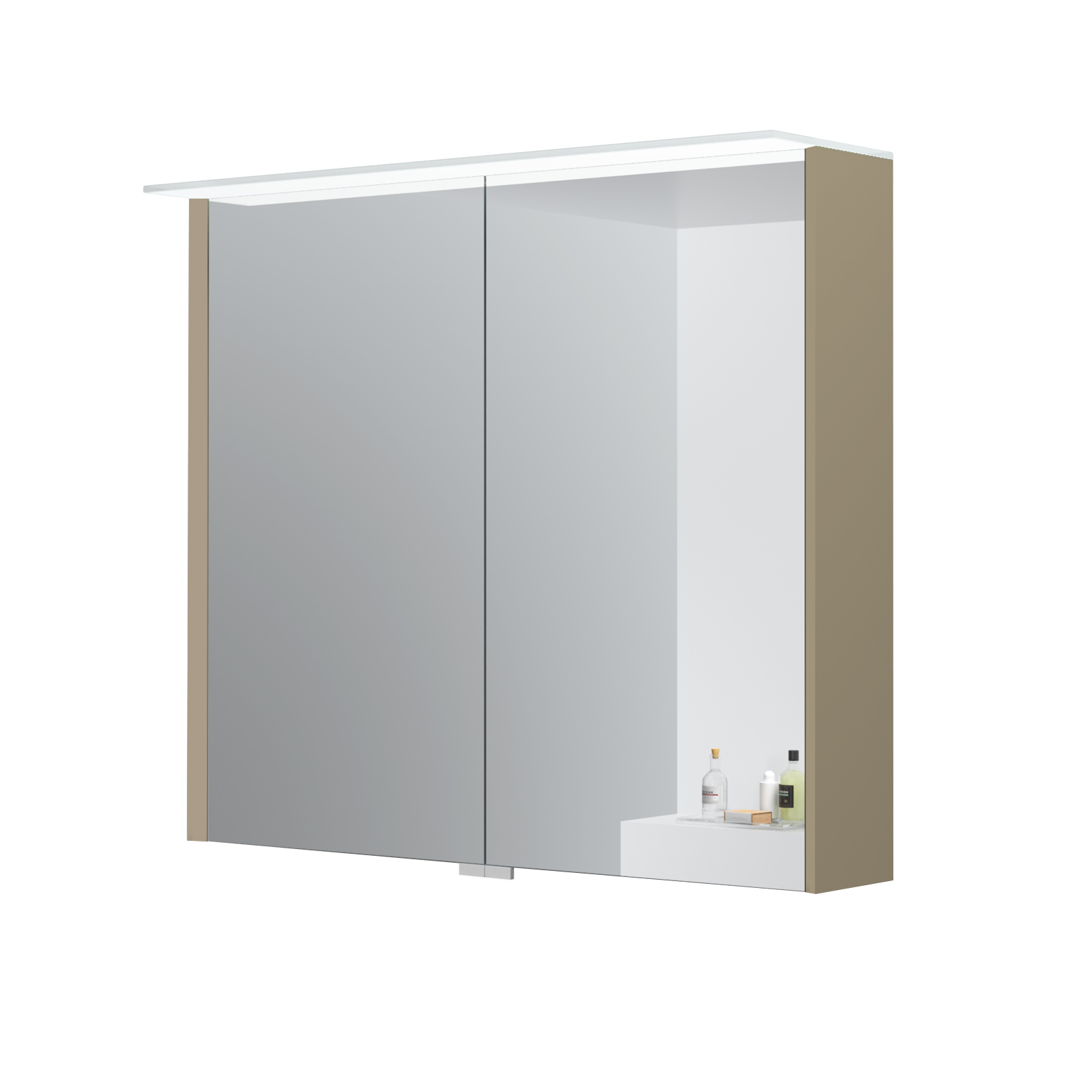 Kame peegelkapp Loft Linen 80cm