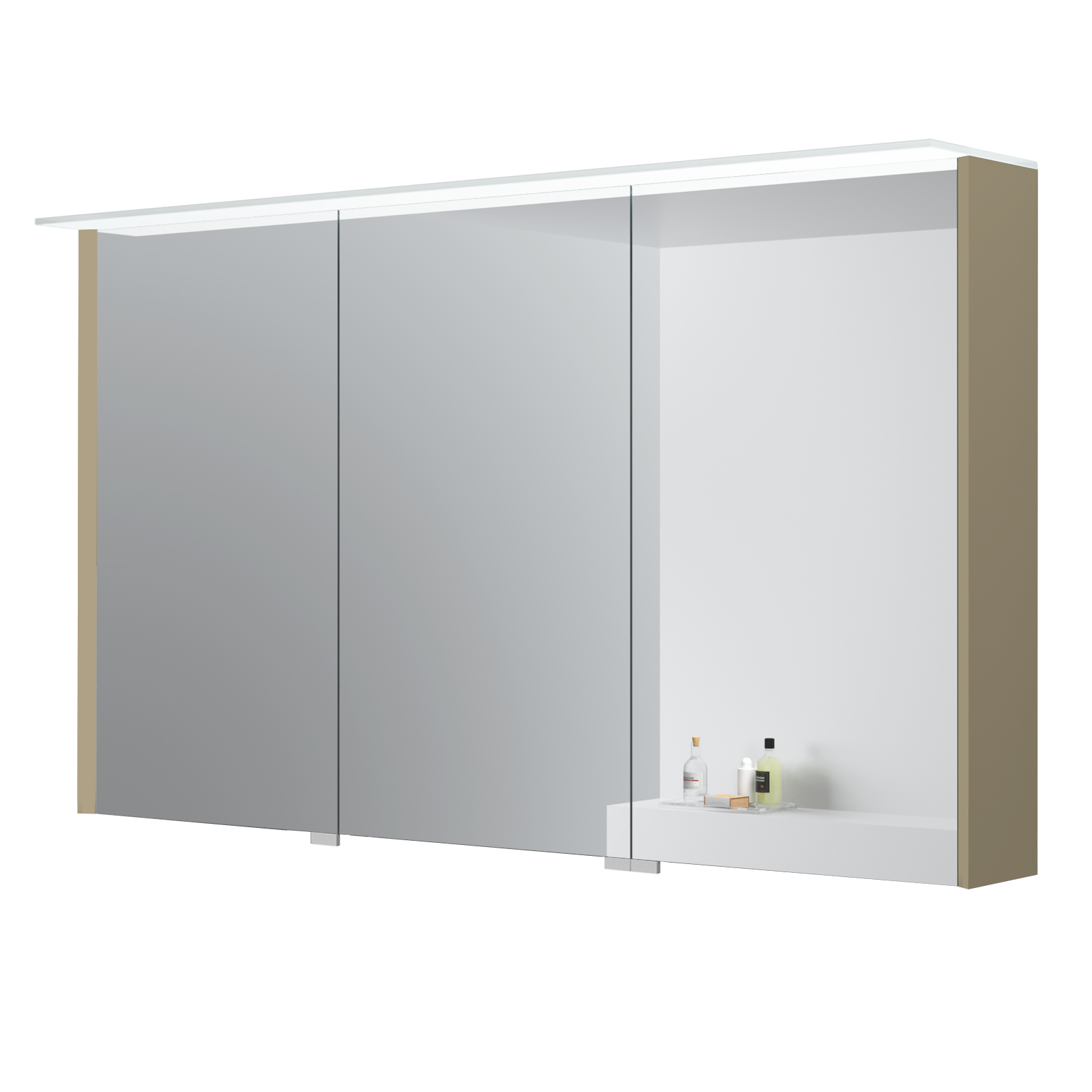 Kame peegelkapp Loft Linen 120cm