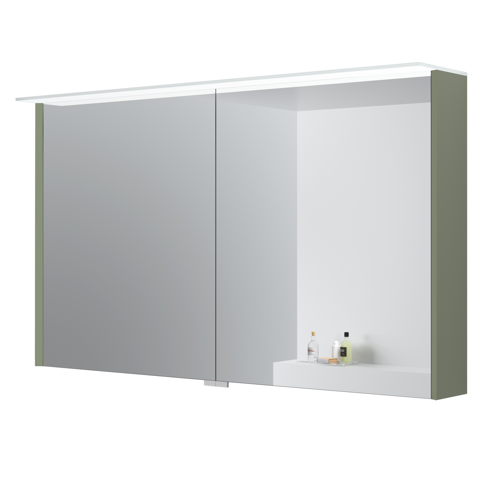 Kame peegelkapp Loft Savannah Green 120cm