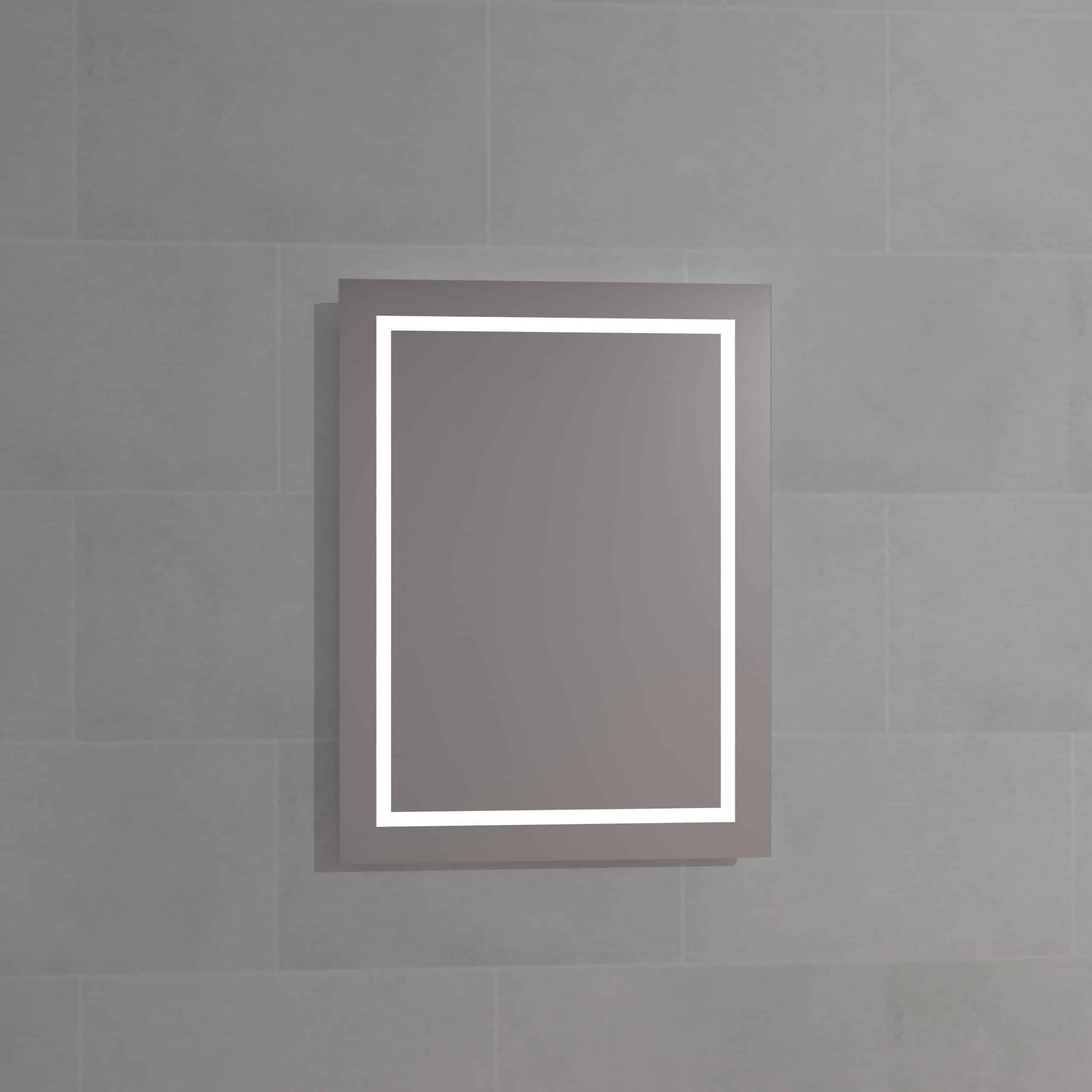 Stikla Servis valgustiga peegel Ella