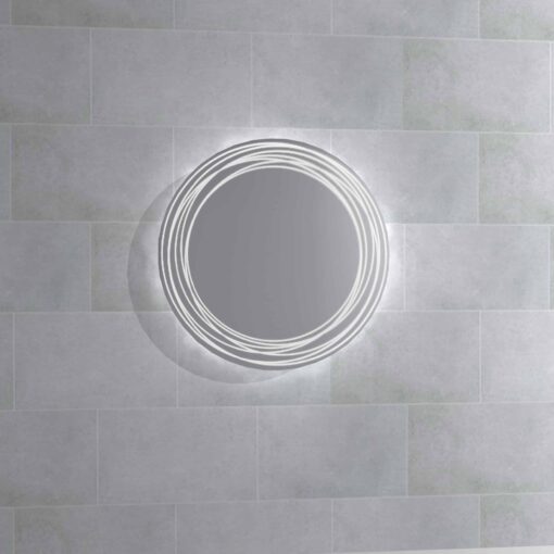 Stikla Servis valgustiga peegel Estere