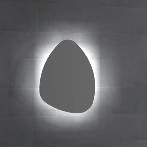 Stikla Servis valgustiga peegel Naira