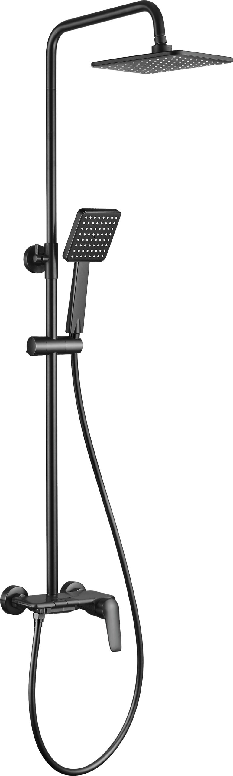 Deante dušisegisti komplekt Boro must