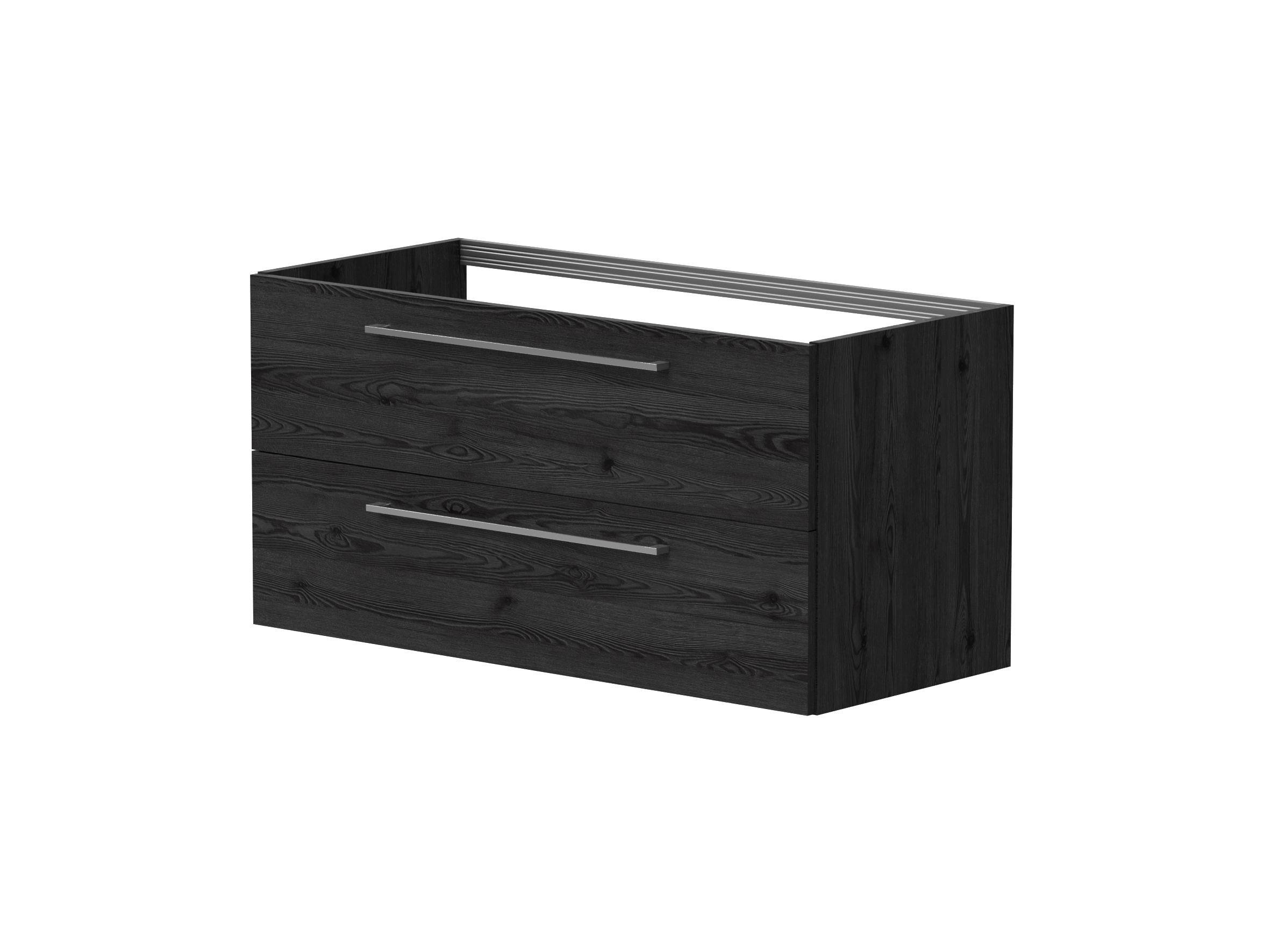 Kame Gama töötasapinna alune kapp 100 must tamm