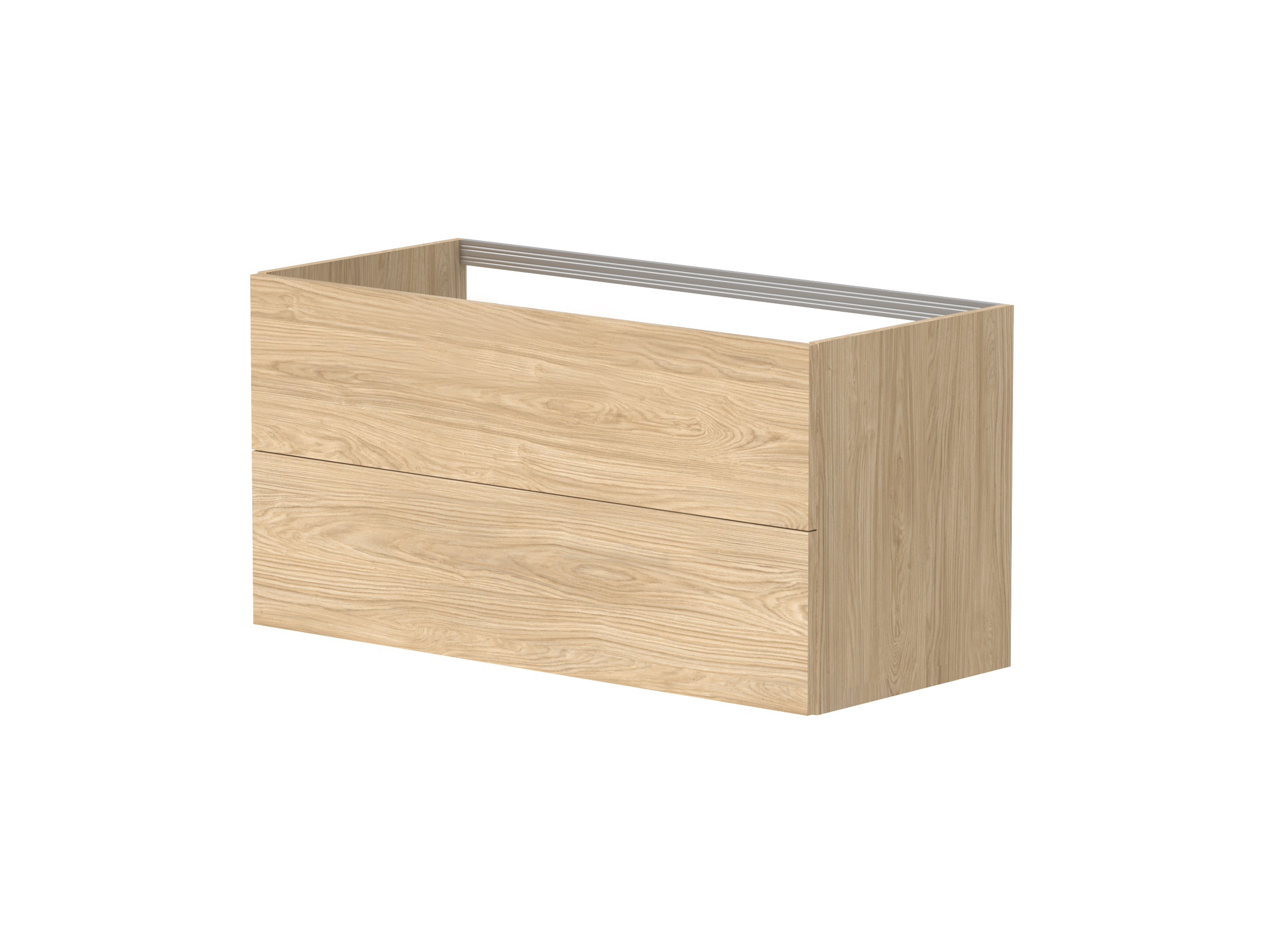 Kame Gama töötasapinna alune kapp 100 hele tamm/ push-open