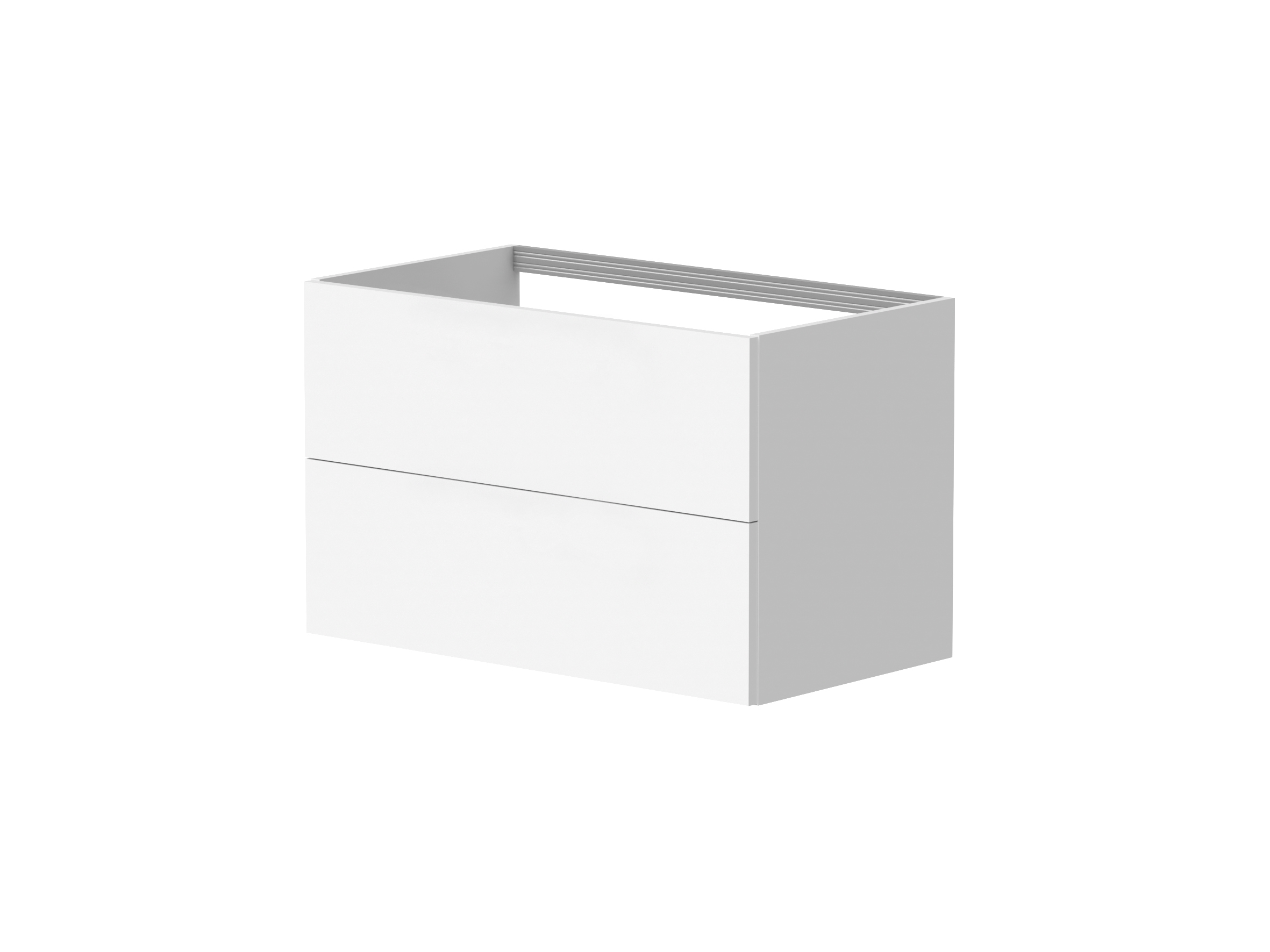 Avaleht 9 Kame Gama töötasapinna alune kapp 80 valge matt/ push to open