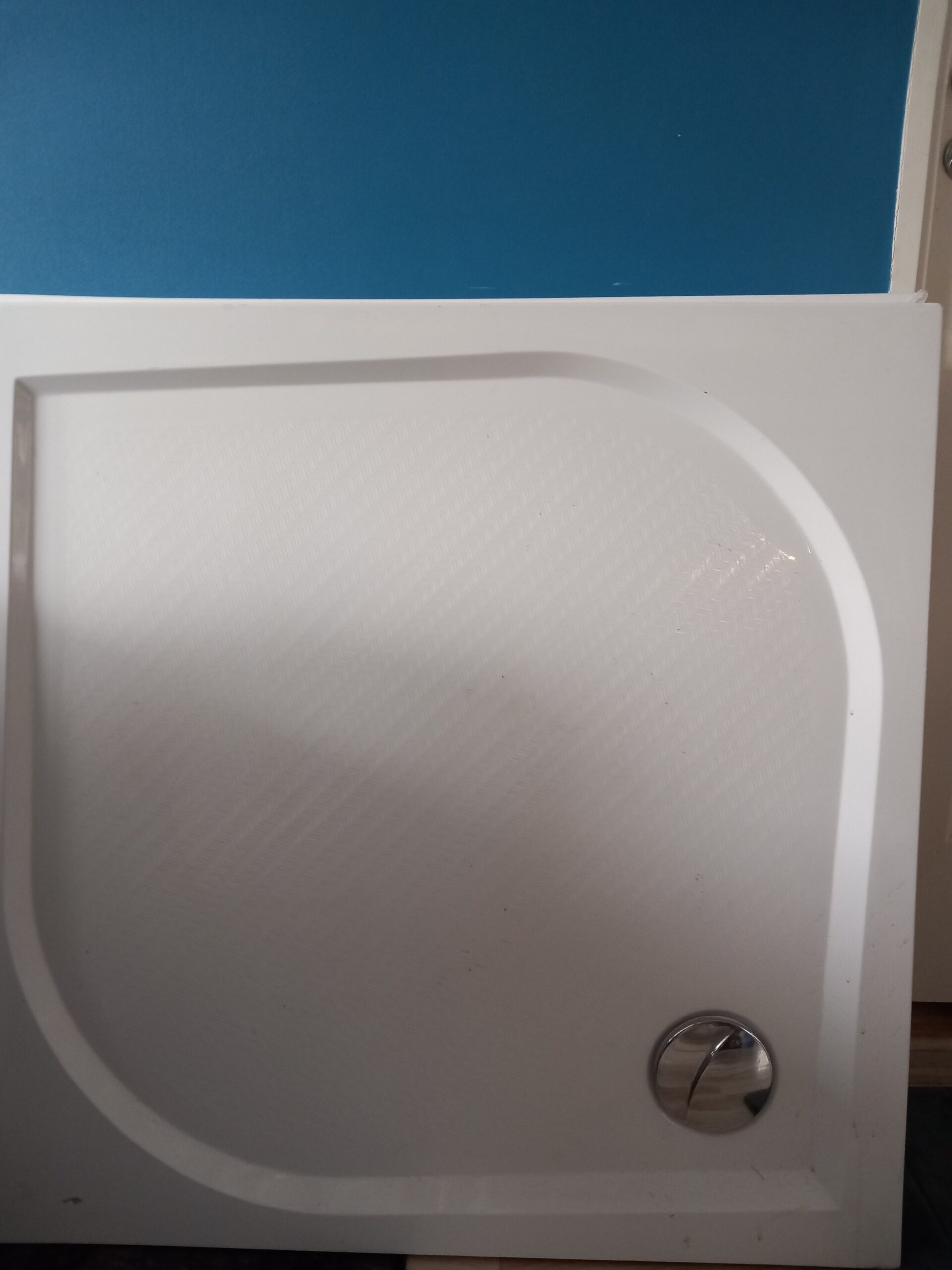 SOODUS! kivimassist dušialus 90x90 jalgade sifooni ja esipaneeliga