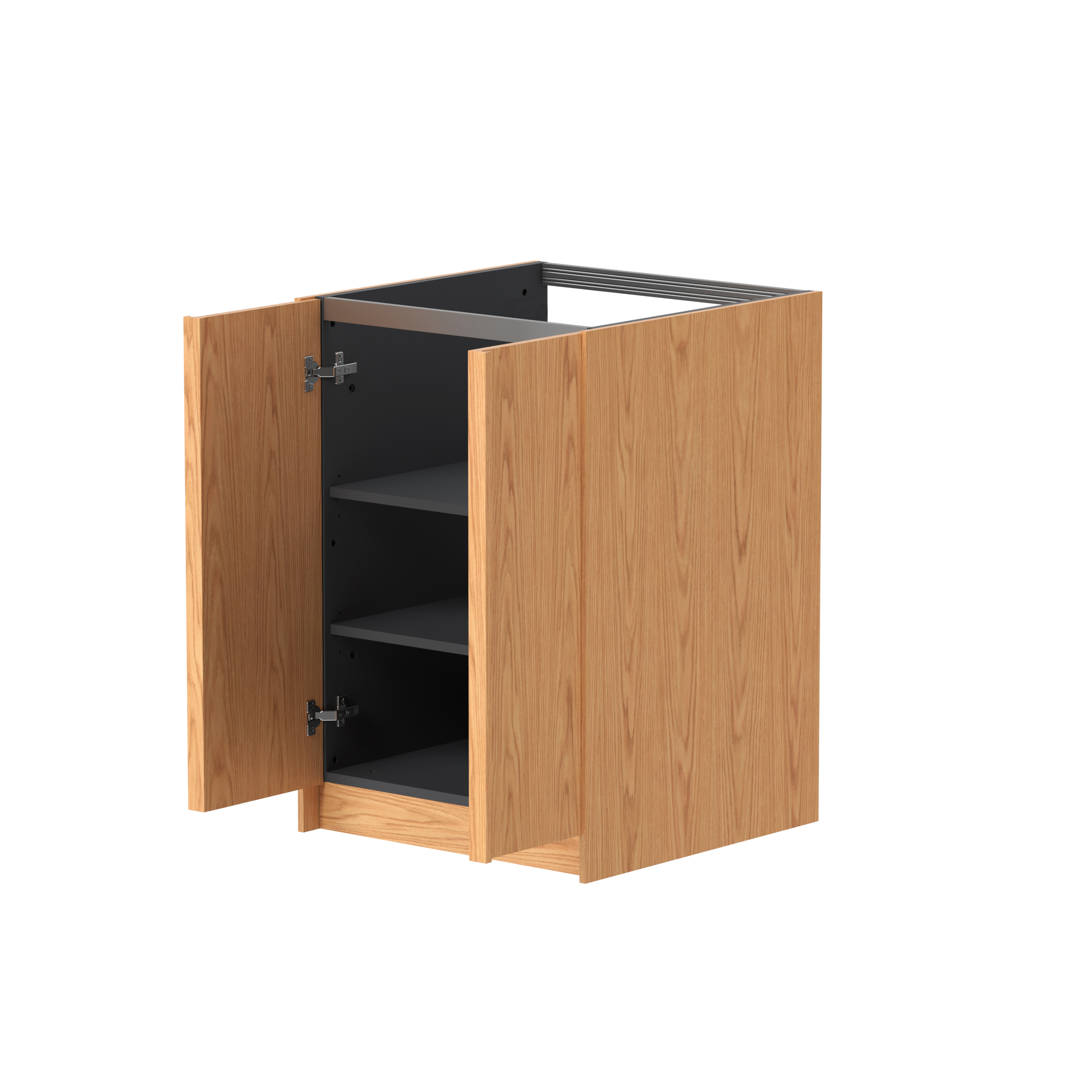 Kame Lumi vannitoakapp Bookmatch Oak 60 Laundry