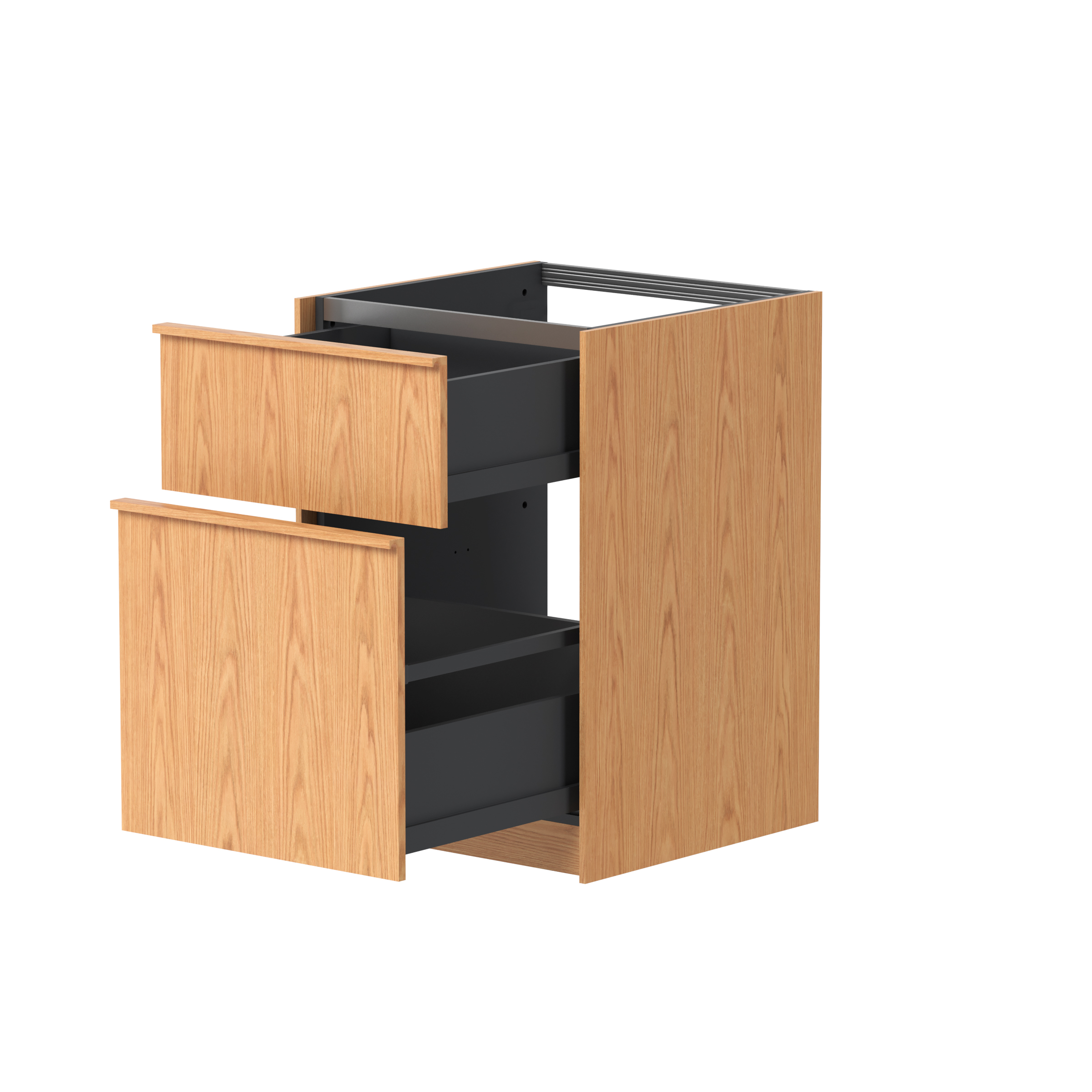 Kame Lumi vannitoakapp Bookmatch Oak 60 Laundry